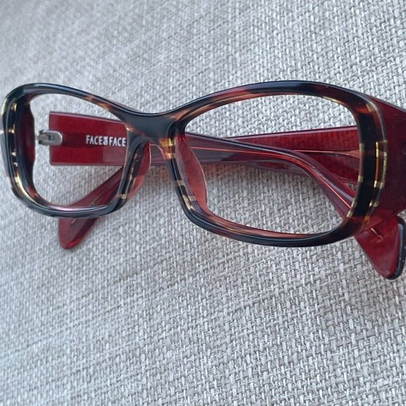 Accessories - Face a Face Paris Women Eyeglasses Red Toroise Glasses Frame